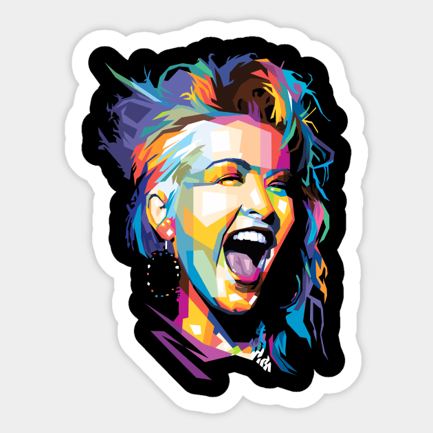 Lauper Sticker by Wijaya6661